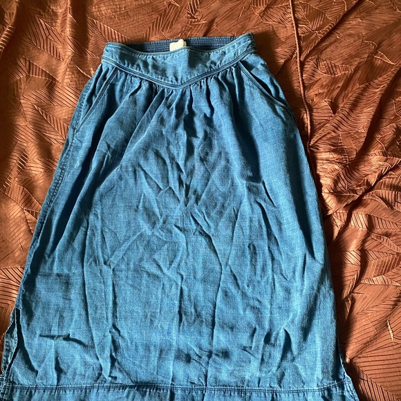 Jean MIDI Skirt - Picture 8 of 8